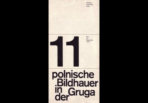 11 Polnische Bildhauer in der Gruga 20/04-09/1970