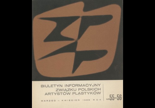 Biuletyn informacyjny związku polskich artystów plastyków, nr 55-56, 1968 